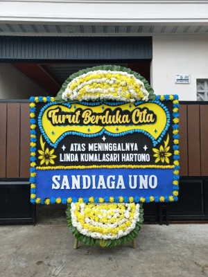 Papan Bunga Duka di Pace